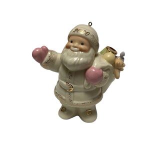 Retired Lenox Porcelain 2000 Santa Special Delivery Vintage Christmas Decoration